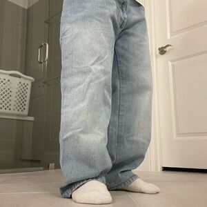 Baggy Blue Jeans